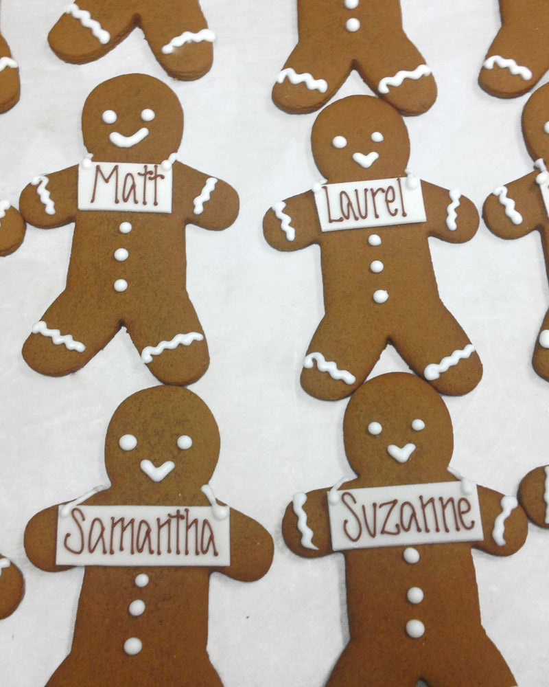 Personalized Gingerbread Men and Women