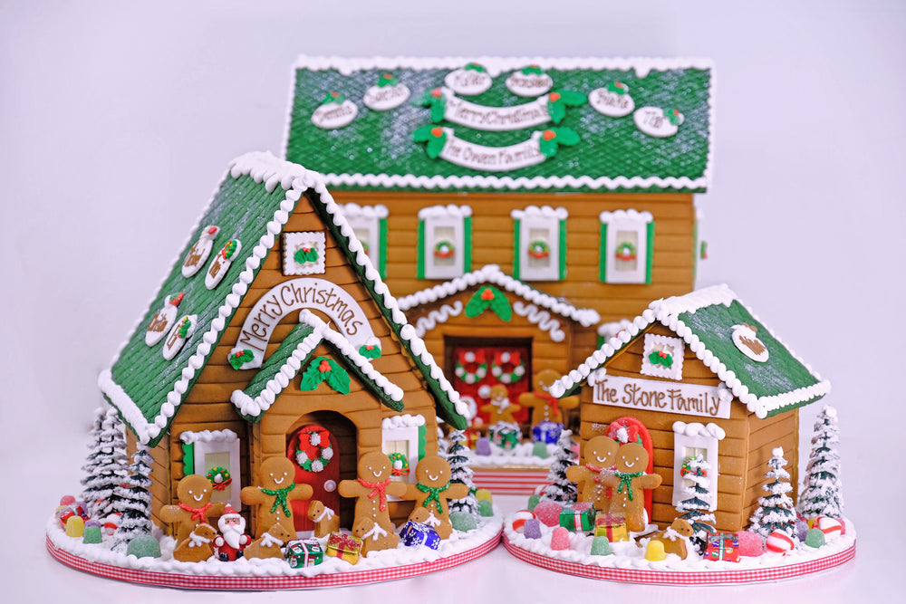 Green Roof Christmas Large House