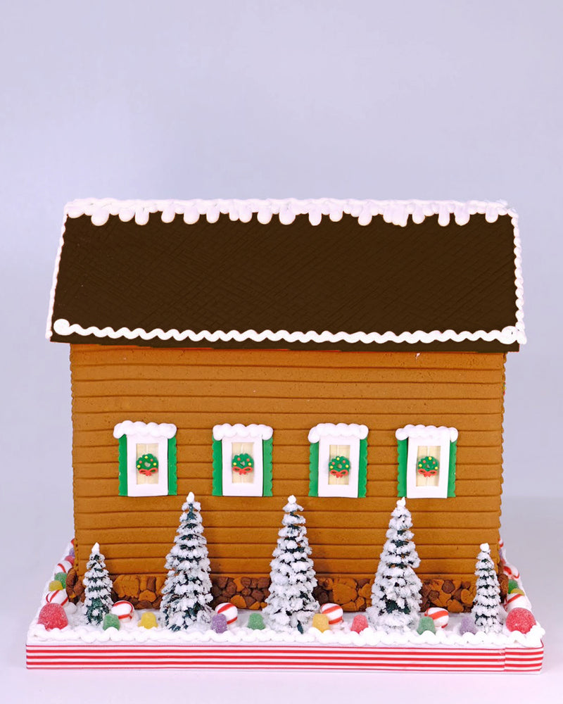 Black Roof Christmas Manor