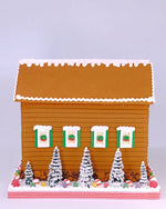 Brown Roof Christmas Manor