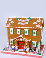 Brown Roof Christmas Manor