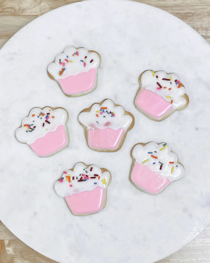 Birthday Cupcake Cookies