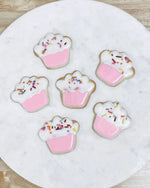 Birthday Cupcake Cookies