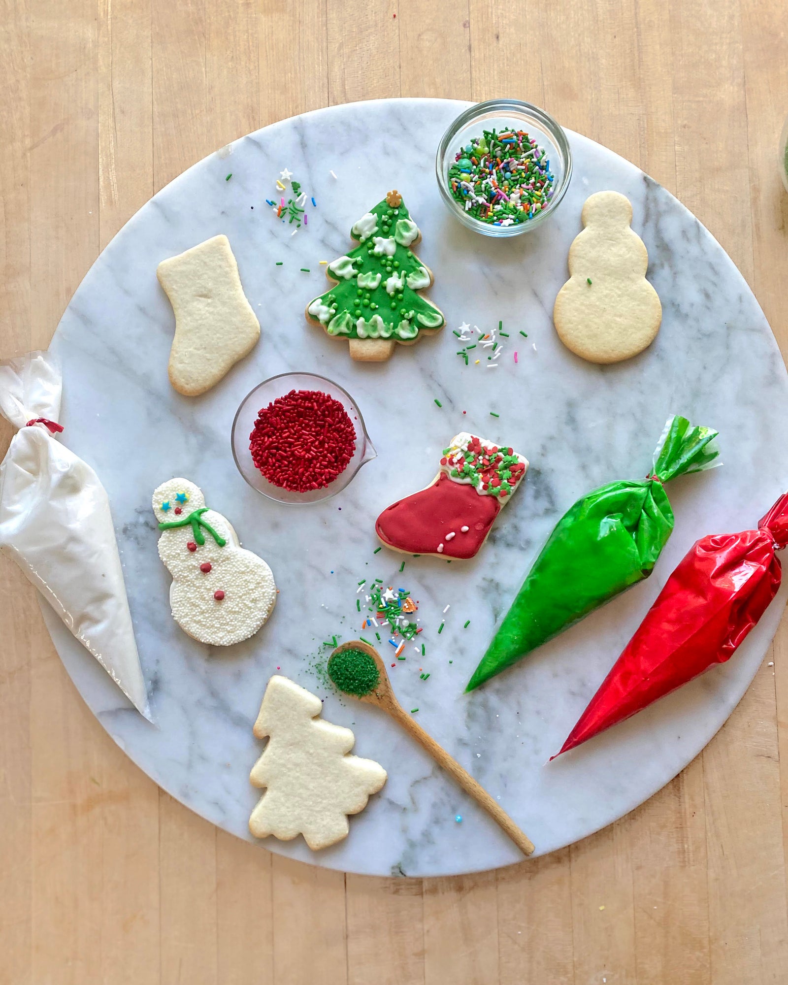 Christmas Cookie Stocking Decorating Kit