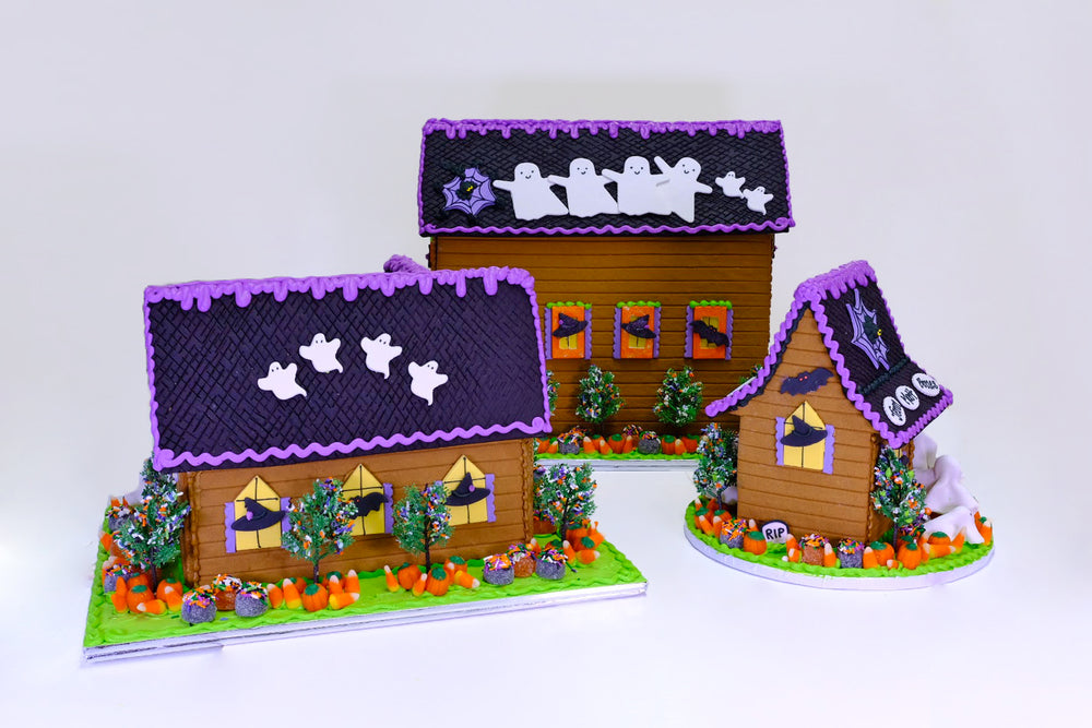 Halloween Gingerbread Manor