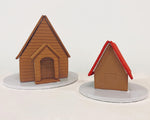 Gingerbread House Kit Brown Roof - pick up