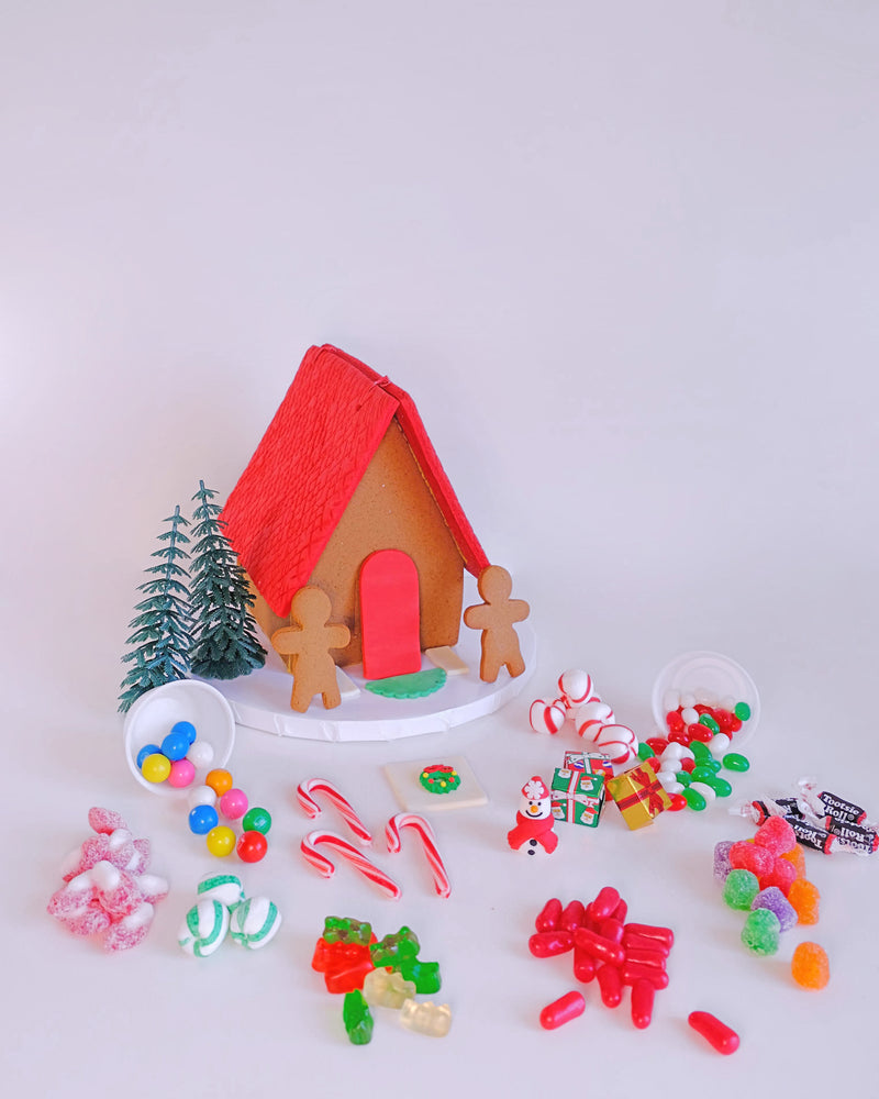 Gingerbread House Kit Red Roof