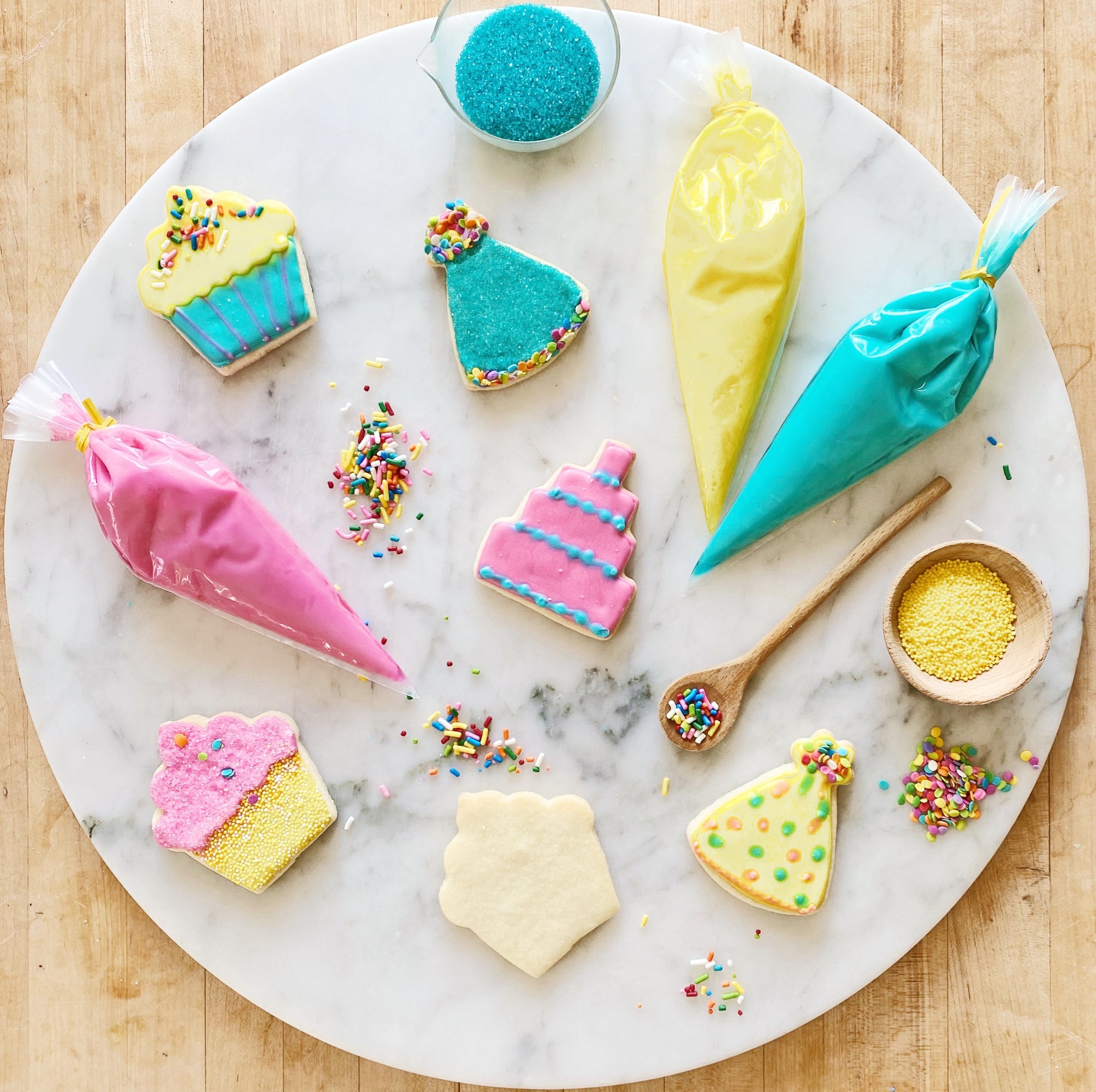 Gluten-free Birthday Cake Cookies - Something Nutritious