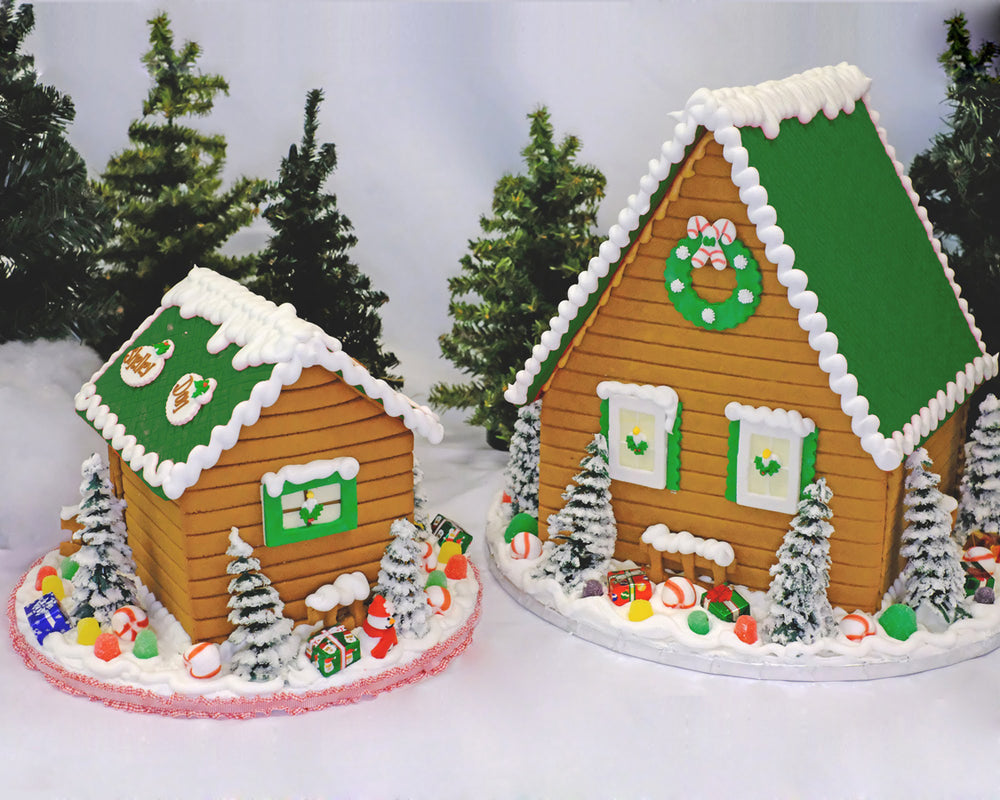 Green Roof Christmas Large House