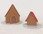 Gingerbread Large House Kit Brown Roof
