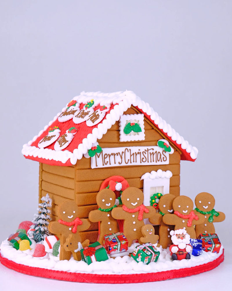 Gingerbread　Bakery　Red　Solvang　–　Christmas　Cottage　The