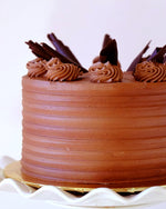 Triple Chocolate Fudge Cake